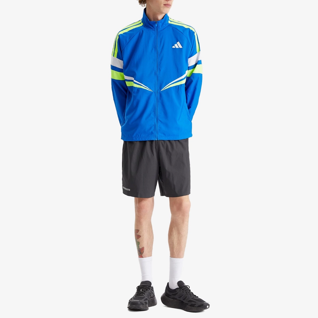 Adidas Originals Adizero Run Jacket Blue